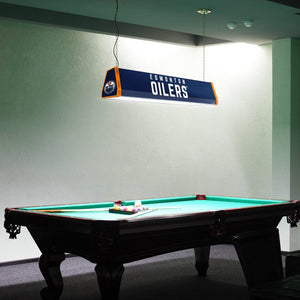 Edmonton Oilers: Standard Pool Table Light - The Fan-Brand