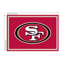 Load image into Gallery viewer, San Francisco 49ers 3x4 Area Rug