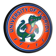 Load image into Gallery viewer, Florida Gators: Albert Gator - Round Slimline Lighted Wall Sign - The Fan-Brand