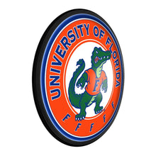 Load image into Gallery viewer, Florida Gators: Albert Gator - Round Slimline Lighted Wall Sign - The Fan-Brand