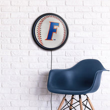 Load image into Gallery viewer, Florida Gators: Baseball - Slimline Lighted Wall Sign - The Fan-Brand