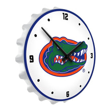 Load image into Gallery viewer, Florida Gators: Bottle Cap Lighted Wall Clock - The Fan-Brand