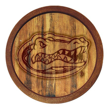 Load image into Gallery viewer, Florida Gators: Branded &quot;Faux&quot; Barrel Top Sign - The Fan-Brand