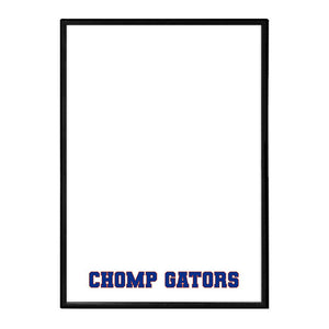 Florida Gators: Chomp Gators - Framed Dry Erase Wall Sign - The Fan-Brand