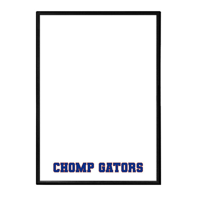 Florida Gators: Chomp Gators - Framed Dry Erase Wall Sign - The Fan-Brand