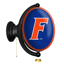 Load image into Gallery viewer, Florida Gators: F - Original Oval Rotating Lighted Wall Sign - The Fan-Brand