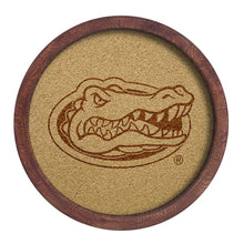 Load image into Gallery viewer, Florida Gators: &quot;Faux&quot; Barrel Framed Cork Board - The Fan-Brand