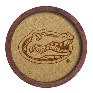 Florida Gators: "Faux" Barrel Framed Cork Board - The Fan-Brand