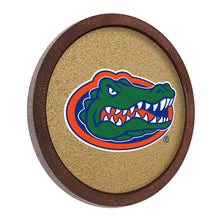 Load image into Gallery viewer, Florida Gators: &quot;Faux&quot; Barrel Framed Cork Board - The Fan-Brand