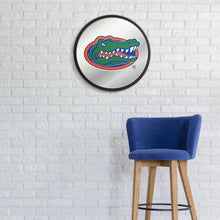 Load image into Gallery viewer, Florida Gators: Logo - Modern Disc Mirrored Wall Sign - The Fan-Brand