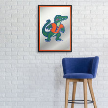 Load image into Gallery viewer, Florida Gators: Mascot - Framed Mirrored Wall Sign - The Fan-Brand