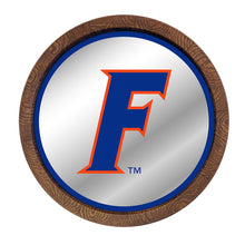 Load image into Gallery viewer, Florida Gators: Mirrored Barrel Top Mirrored Wall Sign - The Fan-Brand