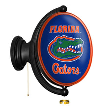 Load image into Gallery viewer, Florida Gators: Original Oval Rotating Lighted Wall Sign - The Fan-Brand