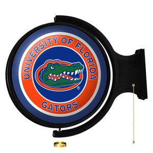 Florida Gators: Original Round Rotating Lighted Wall Sign - The Fan-Brand