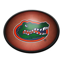 Load image into Gallery viewer, Florida Gators: Pigskin - Oval Slimline Lighted Wall Sign - The Fan-Brand