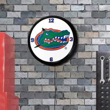 Load image into Gallery viewer, Florida Gators: Retro Lighted Wall Clock - The Fan-Brand