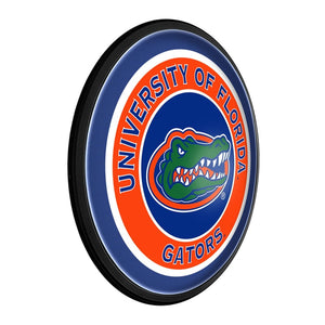 Florida Gators: Round Slimline Lighted Wall Sign - The Fan-Brand