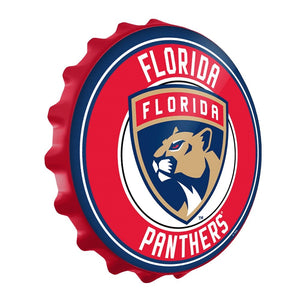 Florida Panthers: Bottle Cap Wall Sign - The Fan-Brand