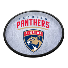 Load image into Gallery viewer, Florida Panthers: Ice Rink - Oval Slimline Lighted Wall Sign - The Fan-Brand