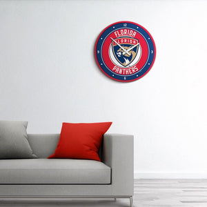 Florida Panthers: Modern Disc Wall Clock - The Fan-Brand