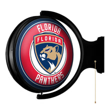 Load image into Gallery viewer, Florida Panthers: Original Round Rotating Lighted Wall Sign - The Fan-Brand