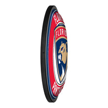 Load image into Gallery viewer, Florida Panthers: Round Slimline Lighted Wall Sign - The Fan-Brand