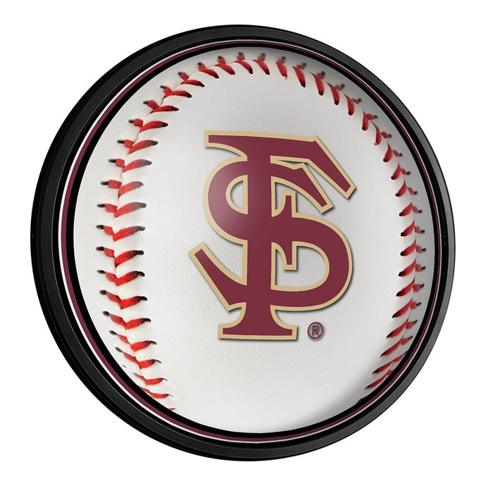 Florida State Seminoles: Baseball - Slimline Lighted Wall Sign - The Fan-Brand