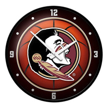 Load image into Gallery viewer, Florida State Seminoles: Basketball - Modern Disc Wall Clock - The Fan-Brand