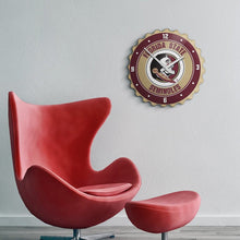 Load image into Gallery viewer, Florida State Seminoles: Bottle Cap Wall Clock - The Fan-Brand