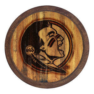 Florida State Seminoles: Branded "Faux" Barrel Top Sign - The Fan-Brand