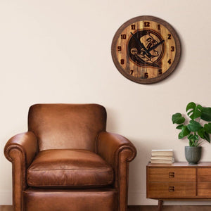 Florida State Seminoles: Branded "Faux" Barrel Top Wall Clock - The Fan-Brand