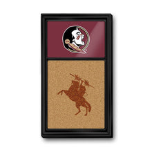 Load image into Gallery viewer, Florida State Seminoles: Dual Logo - Cork Note Board - The Fan-Brand