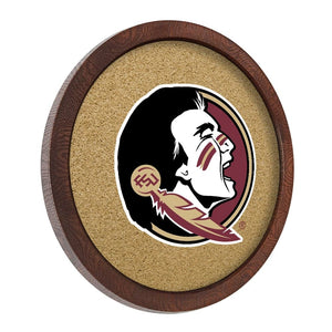 Florida State Seminoles: "Faux" Barrel Framed Cork Board - The Fan-Brand