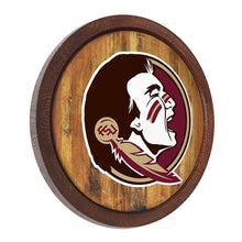 Load image into Gallery viewer, Florida State Seminoles: &quot;Faux&quot; Barrel Top Sign - The Fan-Brand