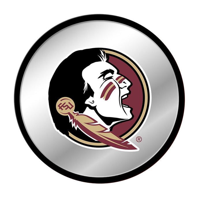 Florida State Seminoles: Modern Disc Mirrored Wall Sign - The Fan-Brand