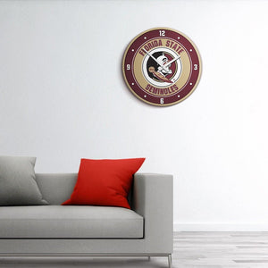 Florida State Seminoles: Modern Disc Wall Clock - The Fan-Brand