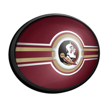 Load image into Gallery viewer, Florida State Seminoles: Oval Slimline Lighted Wall Sign - The Fan-Brand