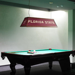 Florida State Seminoles: Premium Wood Pool Table Light - The Fan-Brand