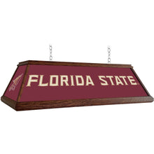 Load image into Gallery viewer, Florida State Seminoles: Premium Wood Pool Table Light - The Fan-Brand