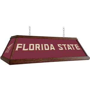 Florida State Seminoles: Premium Wood Pool Table Light - The Fan-Brand