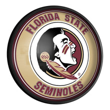 Load image into Gallery viewer, Florida State Seminoles: Round Slimline Lighted Wall Sign - The Fan-Brand