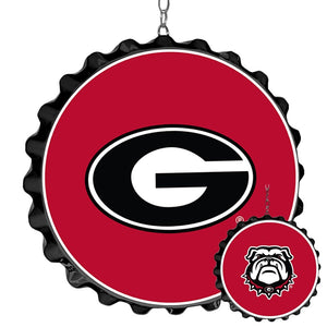 Georgia Bulldogs: Bottle Cap Dangler - The Fan-Brand