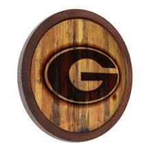 Load image into Gallery viewer, Georgia Bulldogs: Branded &quot;Faux&quot; Barrel Top Sign - The Fan-Brand