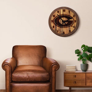 Georgia Bulldogs: Branded "Faux" Barrel Top Wall Clock - The Fan-Brand