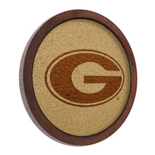 Load image into Gallery viewer, Georgia Bulldogs: &quot;Faux&quot; Barrel Framed Cork Board - The Fan-Brand