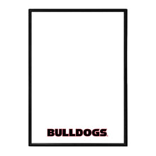 Load image into Gallery viewer, Georgia Bulldogs: Framed Dry Erase Wall Sign - The Fan-Brand