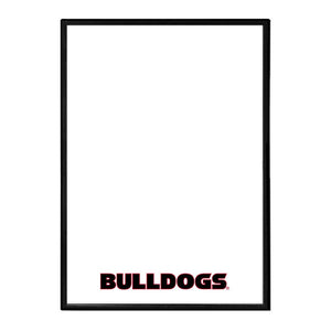 Georgia Bulldogs: Framed Dry Erase Wall Sign - The Fan-Brand