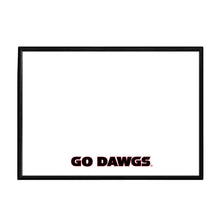 Load image into Gallery viewer, Georgia Bulldogs: Go Dawgs - Framed Dry Erase Wall Sign - The Fan-Brand