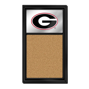 Georgia Bulldogs: Mirrored Cork Note Board - The Fan-Brand