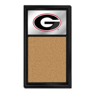 Georgia Bulldogs: Mirrored Cork Note Board - The Fan-Brand